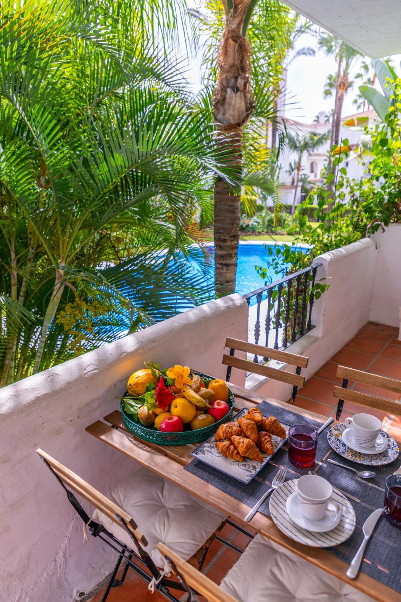 Ab Properties - Design Penthouse Marbella - Puerto Banus - Golden Mile - Pool And Tropical Garden View Ngoại thất bức ảnh
