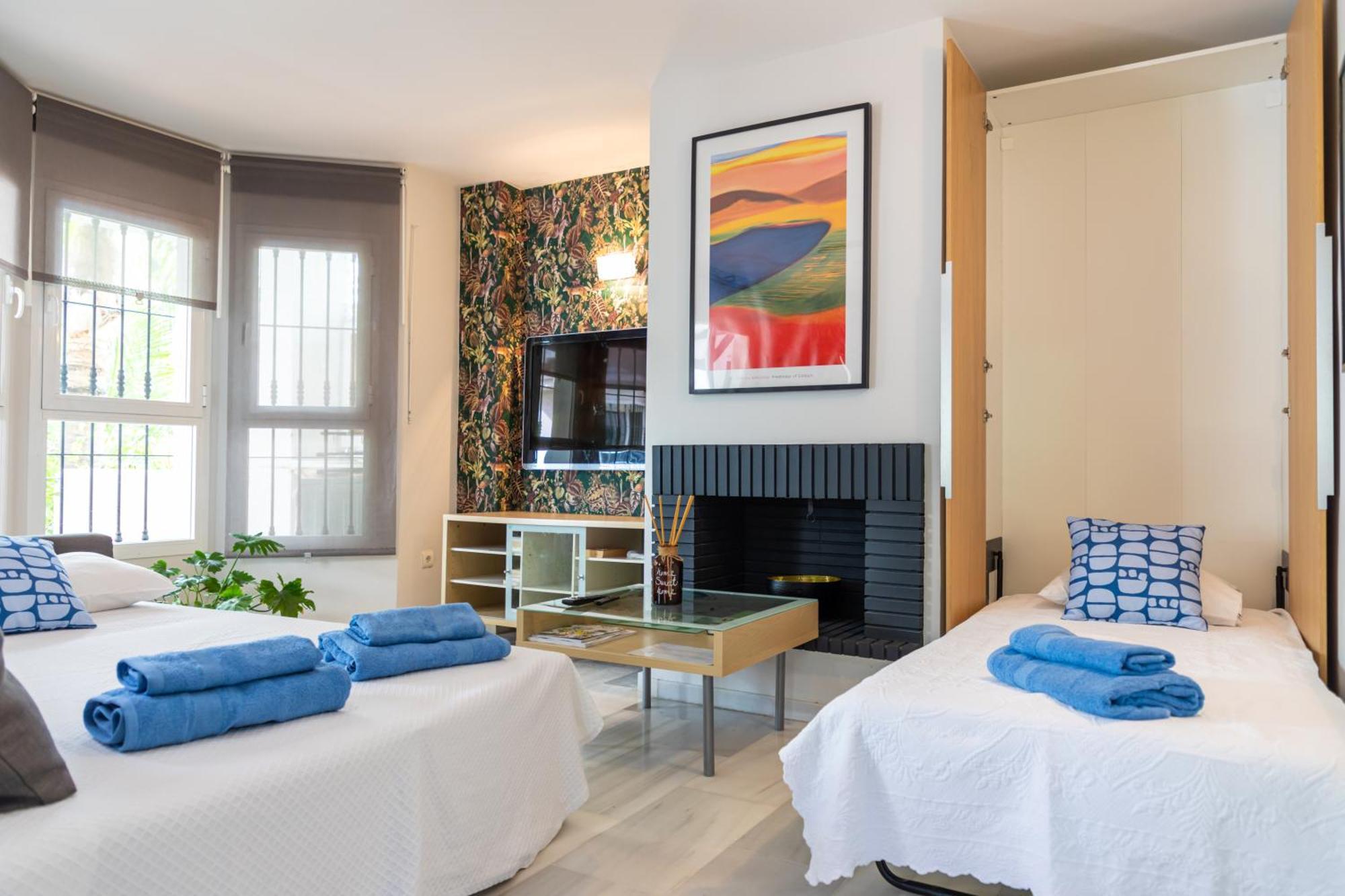 Ab Properties - Design Penthouse Marbella - Puerto Banus - Golden Mile - Pool And Tropical Garden View Ngoại thất bức ảnh